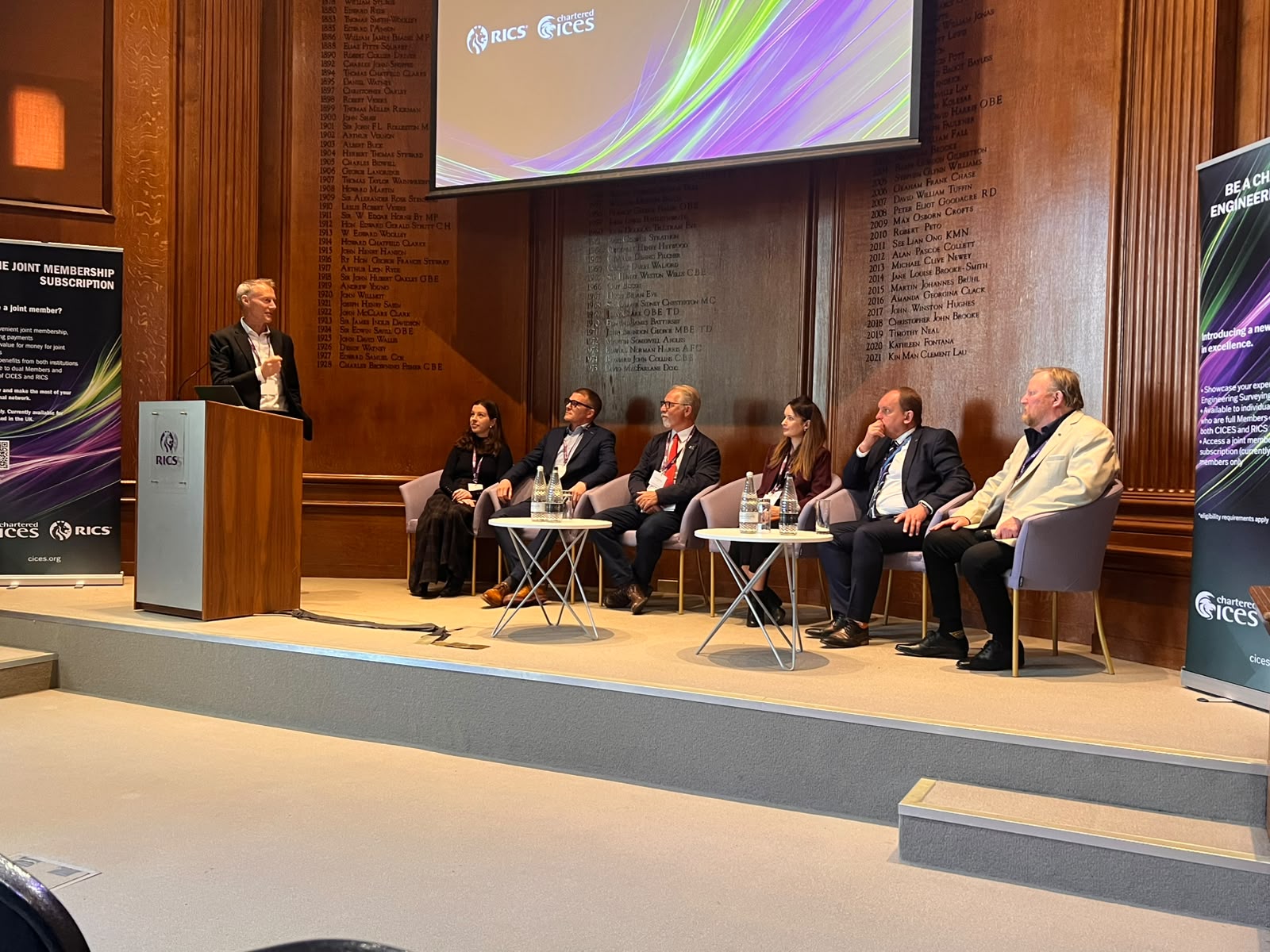 CICES and RICS celebrate the launch of a historic partnership and professional designation